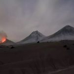 Russian volcano spews ash